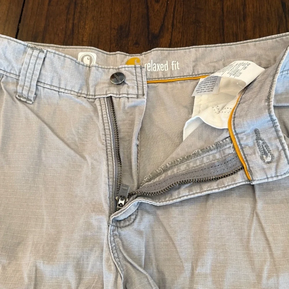 Carhartt Men's Relaxed Fit Tan Cotton Cargo Shorts, Size 31